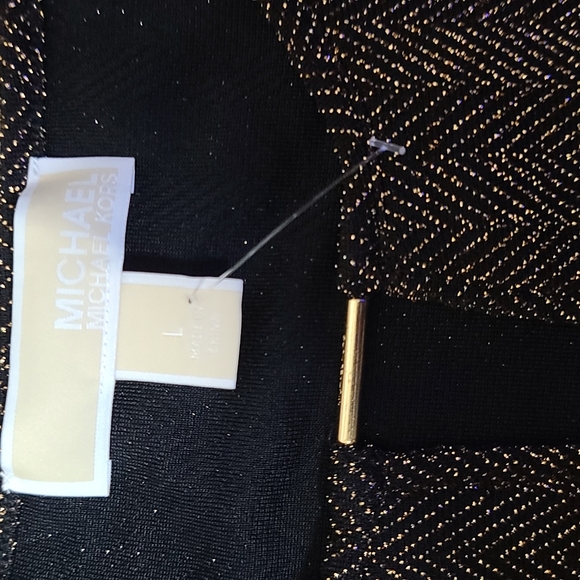 Michael Kors Gold Combo blouse - Picture 8 of 8